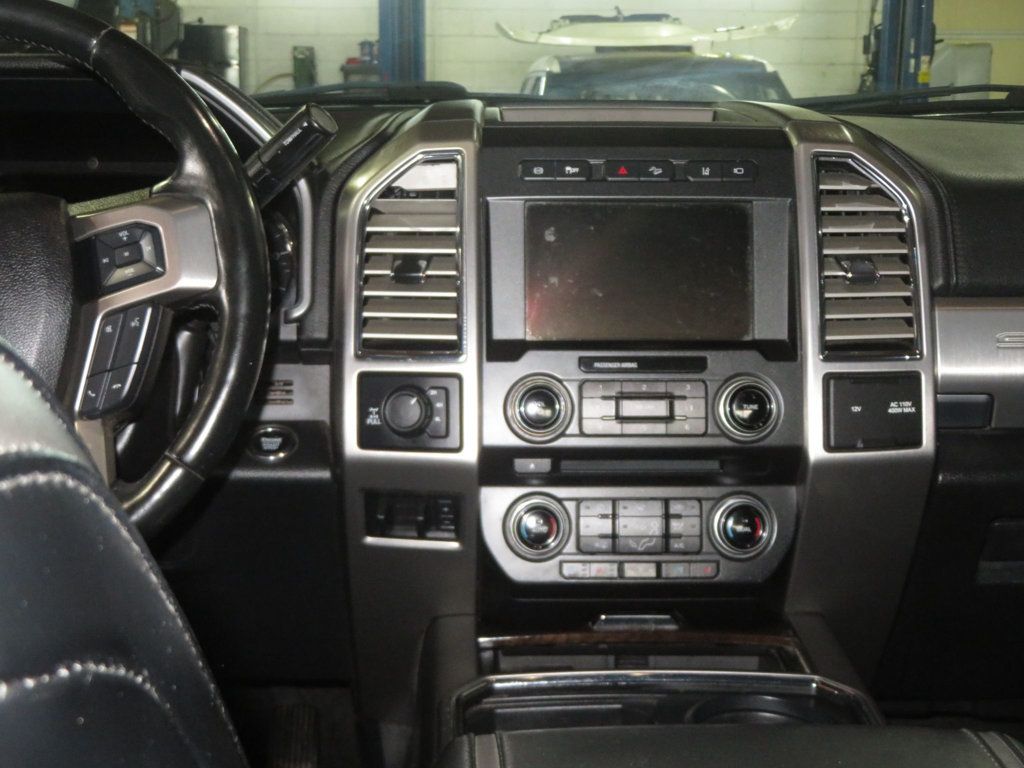 2017 Ford Super Duty F-350 SRW LIFTED EXTRA CLEAN PLATINUM POWERSTROKE EXTAR CLEAN LEATHER 4X4  - 22963971 - 44