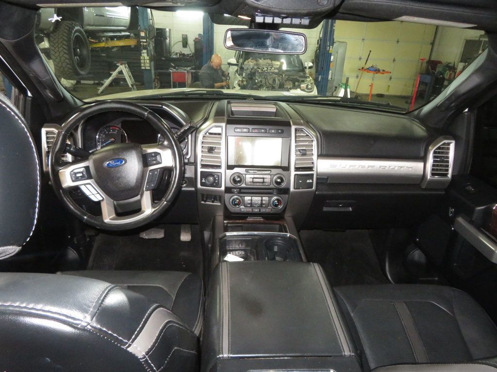 2017 Ford Super Duty F-350 SRW LIFTED EXTRA CLEAN PLATINUM POWERSTROKE EXTAR CLEAN LEATHER 4X4  - 22963971 - 45