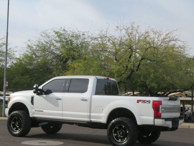 2017 Ford Super Duty F-350 SRW LIFTED EXTRA CLEAN PLATINUM POWERSTROKE EXTAR CLEAN LEATHER 4X4  - 22963971 - 4