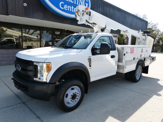 2017 Ford Super Duty F-450 DRW Cab-Chassis 6.8L V10 GAS*XL*2WD*DRW*REGULAR CAB*30FT. "ALTEC" AT200A BUCKET - 22990157 - 1