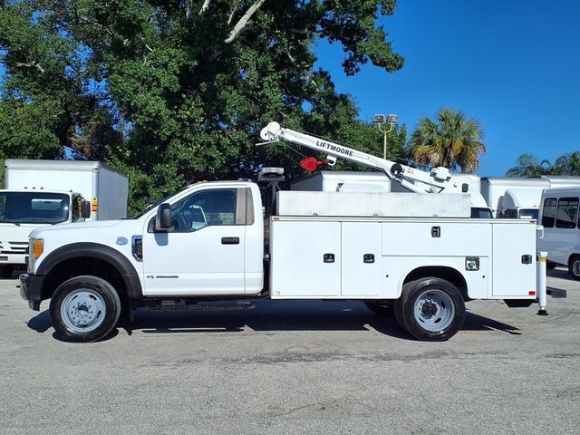 2017 Ford Super Duty F-450 DRW Cab-Chassis Utility Truck w/Crane - 23028940 - 6
