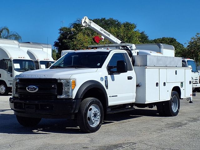 2017 Ford Super Duty F-450 DRW Cab-Chassis Utility Truck w/Crane - 23028940 - 7