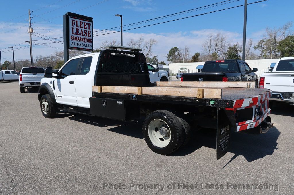 2017 Ford Super Duty F-550 DRW F550 Ext Cab Flatbed DRW - 22784803 - 2