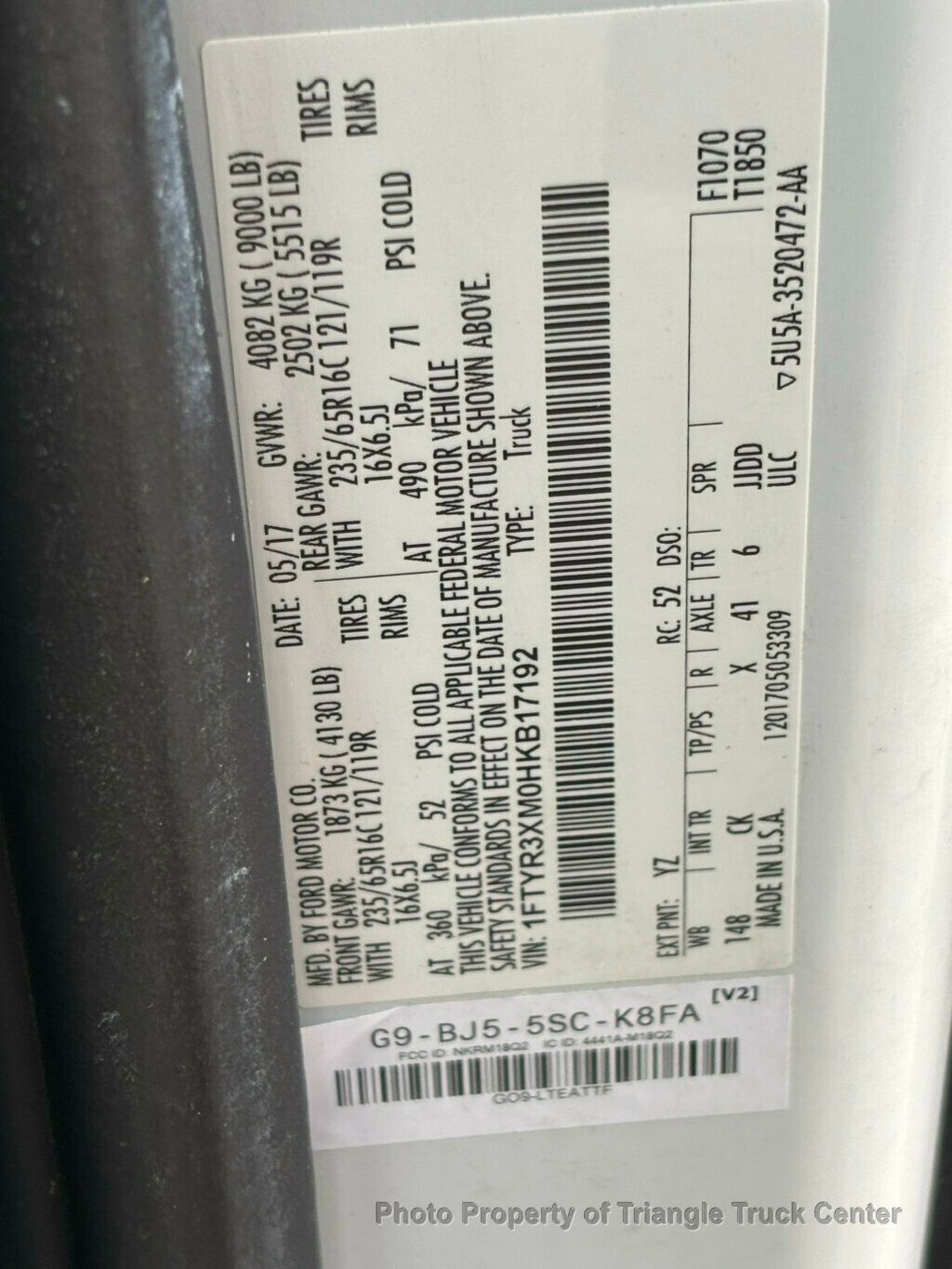 2017 Ford T250HD TRANSIT CARGO VAN BIN STORAGE PKG! JUST 19k +FULL POWER EQUIPMENT! SUPER NICE UNIT! - 22928957 - 39