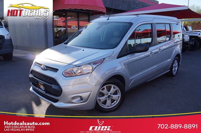 2017 Ford Transit Connect Wagon XLT, PASSENGER VAN, LEATHER SEATS, THIRD ROW SEATING - 23037212 - 0