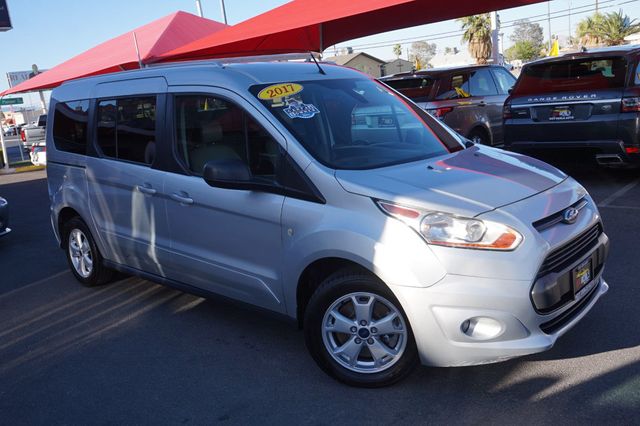 2017 Ford Transit Connect Wagon XLT, PASSENGER VAN, LEATHER SEATS, THIRD ROW SEATING - 23037212 - 1