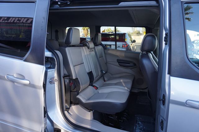 2017 Ford Transit Connect Wagon XLT, PASSENGER VAN, LEATHER SEATS, THIRD ROW SEATING - 23037212 - 19