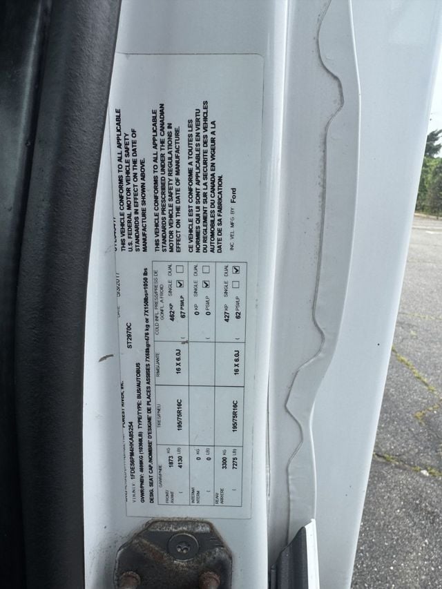 2017 Ford Transit T-350HD Non-CDL Wheelchair Shuttle Bus For Adults Church Senior & Handicapped Transport - 22858591 - 36