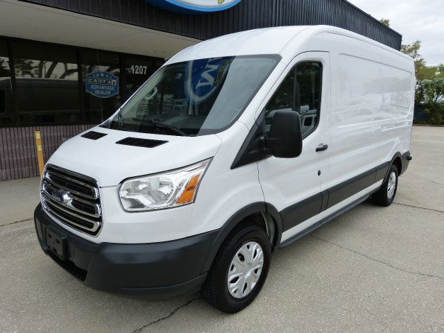 2017 Ford Transit Van 3.7L V6 GAS*T-150*MEDIUM ROOF*148" WB*BULKHEAD & SHELVES PACKAGE - 23000706 - 1