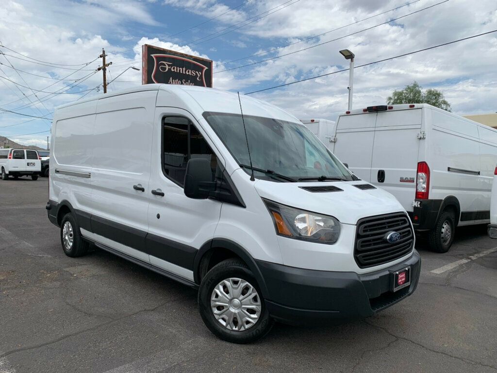 2017 Ford Transit Van T-150 148" Med Rf 8600 GVWR Sliding RH Dr 1-Owner - 23058612 - 1