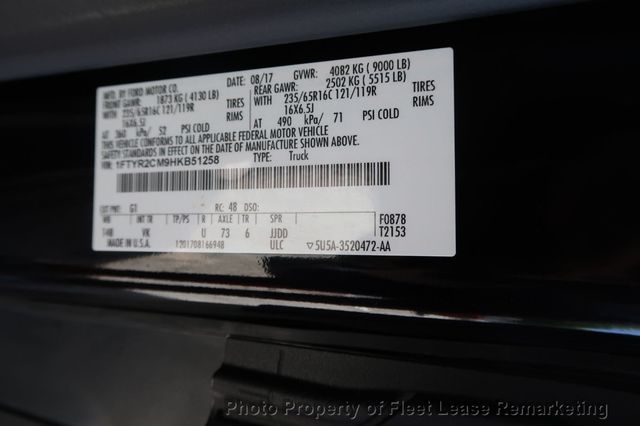 2017 Ford Transit Van Transit 250 Cargo 148" Medium Roof Van - 23032626 - 13
