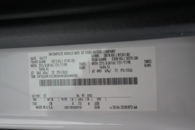 2017 Ford Transit Wagon  - 22972587 - 26