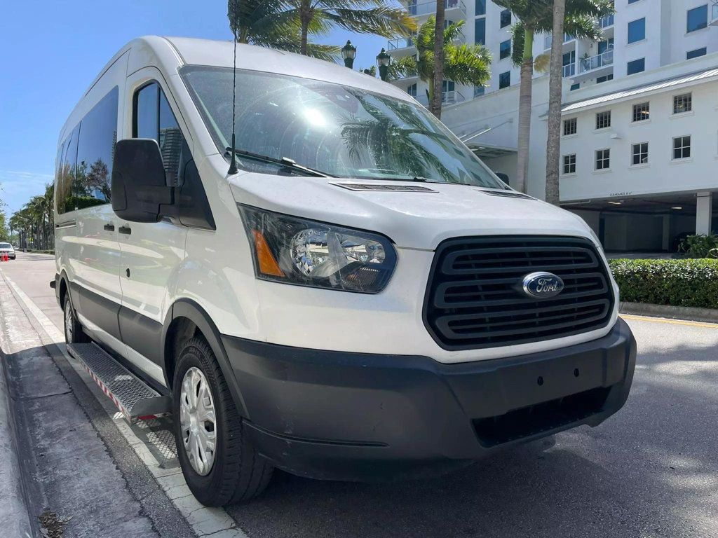 2017 Ford Transit Wagon T-350 148" Med Roof XLT Sliding RH Dr - 22371057 - 9