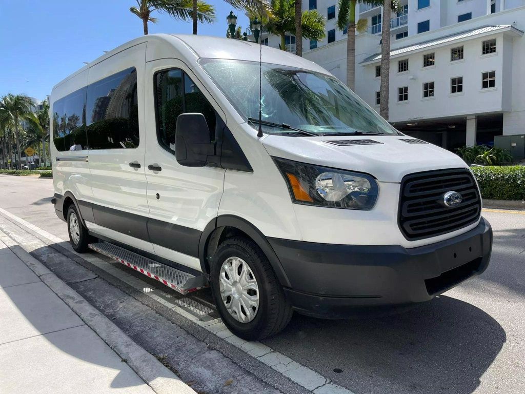 2017 Ford Transit Wagon T-350 148" Med Roof XLT Sliding RH Dr - 22371057 - 1