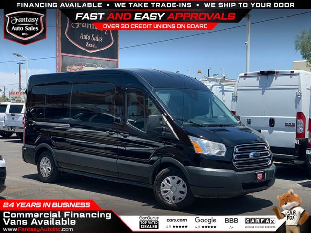 2017 Ford Transit Wagon T-350 148" Med Roof XLT Sliding RH Dr 15-Passenger - 23041122 - 0