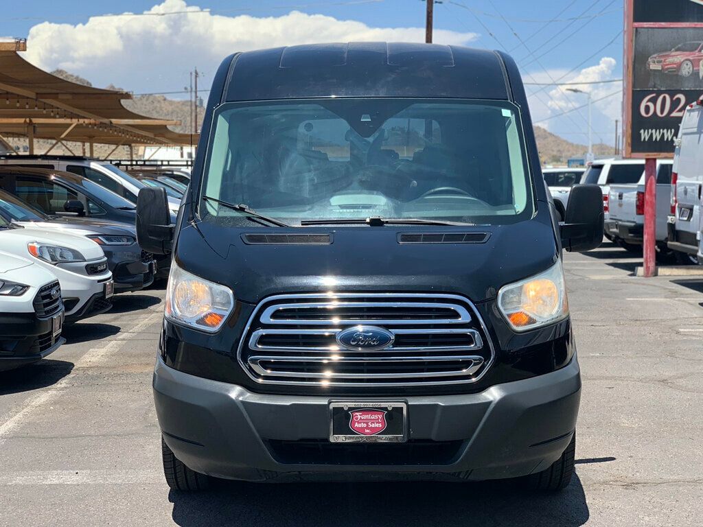 2017 Ford Transit Wagon T-350 148" Med Roof XLT Sliding RH Dr 15-Passenger Custom Seats  - 23041122 - 25