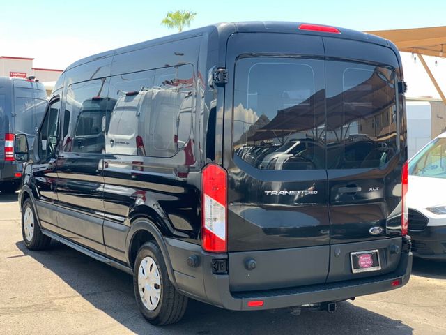2017 Ford Transit Wagon T-350 148" Med Roof XLT Sliding RH Dr 15-Passenger Custom Seats  - 23041122 - 28