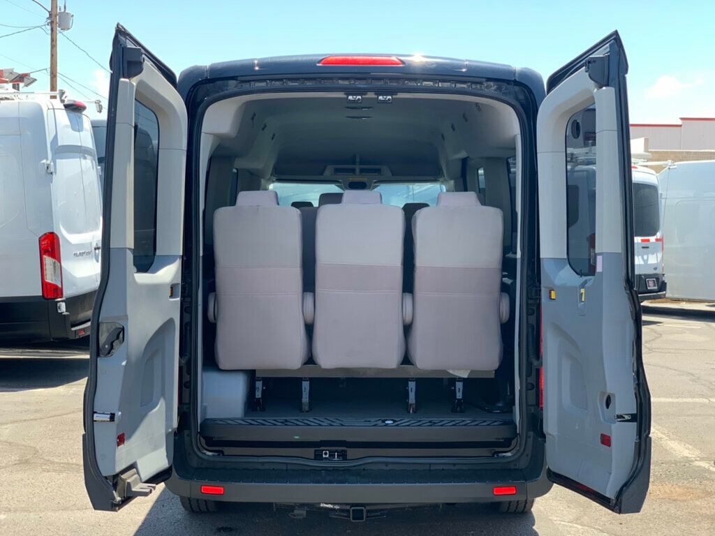 2017 Ford Transit Wagon T-350 148" Med Roof XLT Sliding RH Dr 15-Passenger Custom Seats  - 23041122 - 2