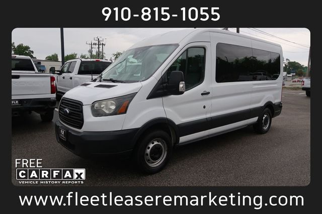 2017 Ford Transit Wagon Transit 350 15 Passenger Medium Roof Van - 23024430 - 0