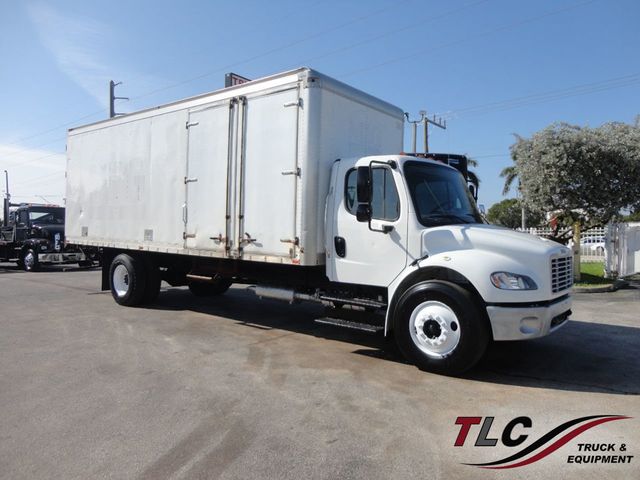 2017 Freightliner BUSINESS CLASS M2 106 24FT DRY BOX TRUCK. ATTIC INSULATION UNIT.. UNDER CDL - 21687767 - 0