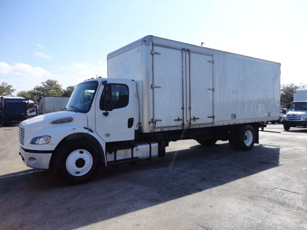 2017 Freightliner BUSINESS CLASS M2 106 24FT DRY BOX TRUCK. ATTIC INSULATION UNIT.. UNDER CDL - 21687767 - 31