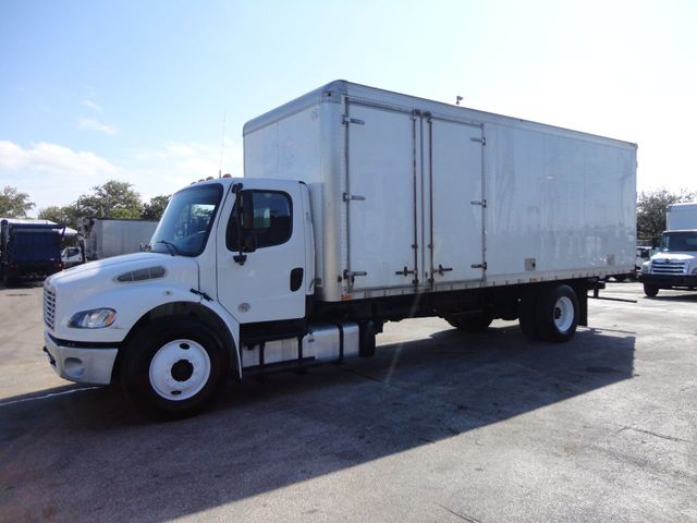 2017 Freightliner BUSINESS CLASS M2 106 24FT DRY BOX TRUCK. ATTIC INSULATION UNIT.. UNDER CDL - 21687767 - 31