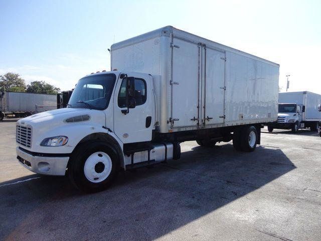 2017 Freightliner BUSINESS CLASS M2 106 24FT DRY BOX TRUCK. ATTIC INSULATION UNIT.. UNDER CDL - 21698047 - 1