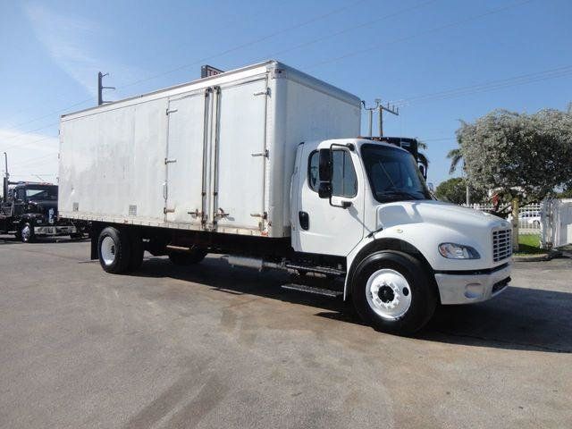 2017 Freightliner BUSINESS CLASS M2 106 24FT DRY BOX TRUCK. ATTIC INSULATION UNIT.. UNDER CDL - 21698047 - 2