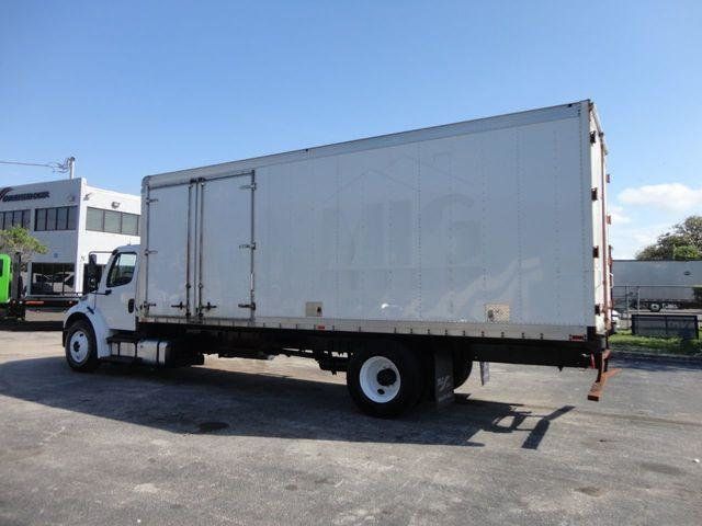 2017 Freightliner BUSINESS CLASS M2 106 24FT DRY BOX TRUCK. ATTIC INSULATION UNIT.. UNDER CDL - 21698047 - 34