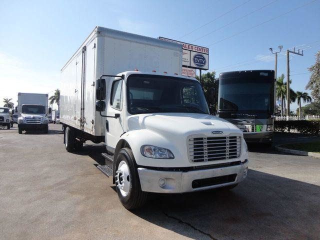 2017 Freightliner BUSINESS CLASS M2 106 24FT DRY BOX TRUCK. ATTIC INSULATION UNIT.. UNDER CDL - 21698047 - 6