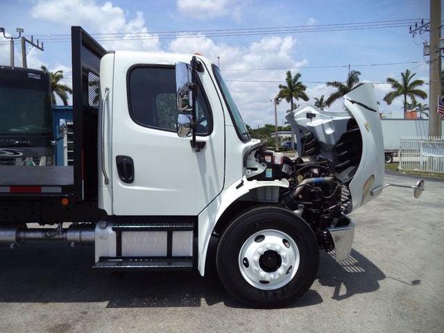 2017 Freightliner BUSINESS CLASS M2 106 AIR RIDE | AIR BRAKES | 26FT FLATBED PLATFORM - 21924599 - 22