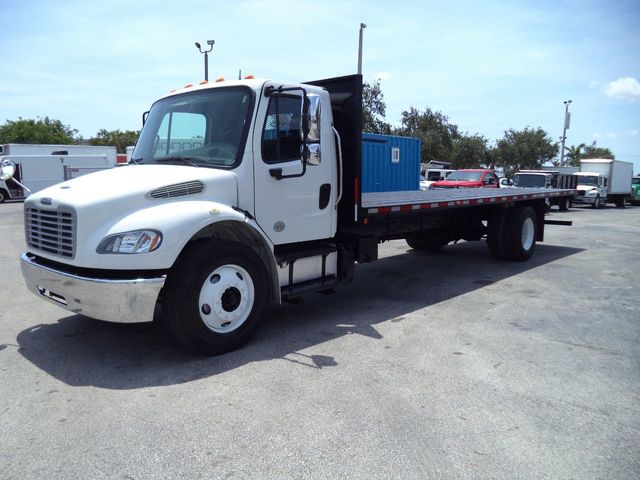 2017 Freightliner BUSINESS CLASS M2 106 AIR RIDE | AIR BRAKES | 26FT FLATBED PLATFORM - 21924599 - 5