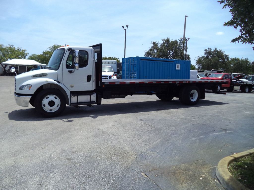 2017 Freightliner BUSINESS CLASS M2 106 AIR RIDE | AIR BRAKES | 26FT FLATBED PLATFORM - 21924599 - 6