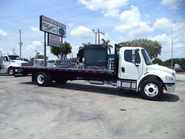 2017 Freightliner BUSINESS CLASS M2 106 AIR RIDE | AIR BRAKES | 26FT FLATBED PLATFORM - 21926289 - 13