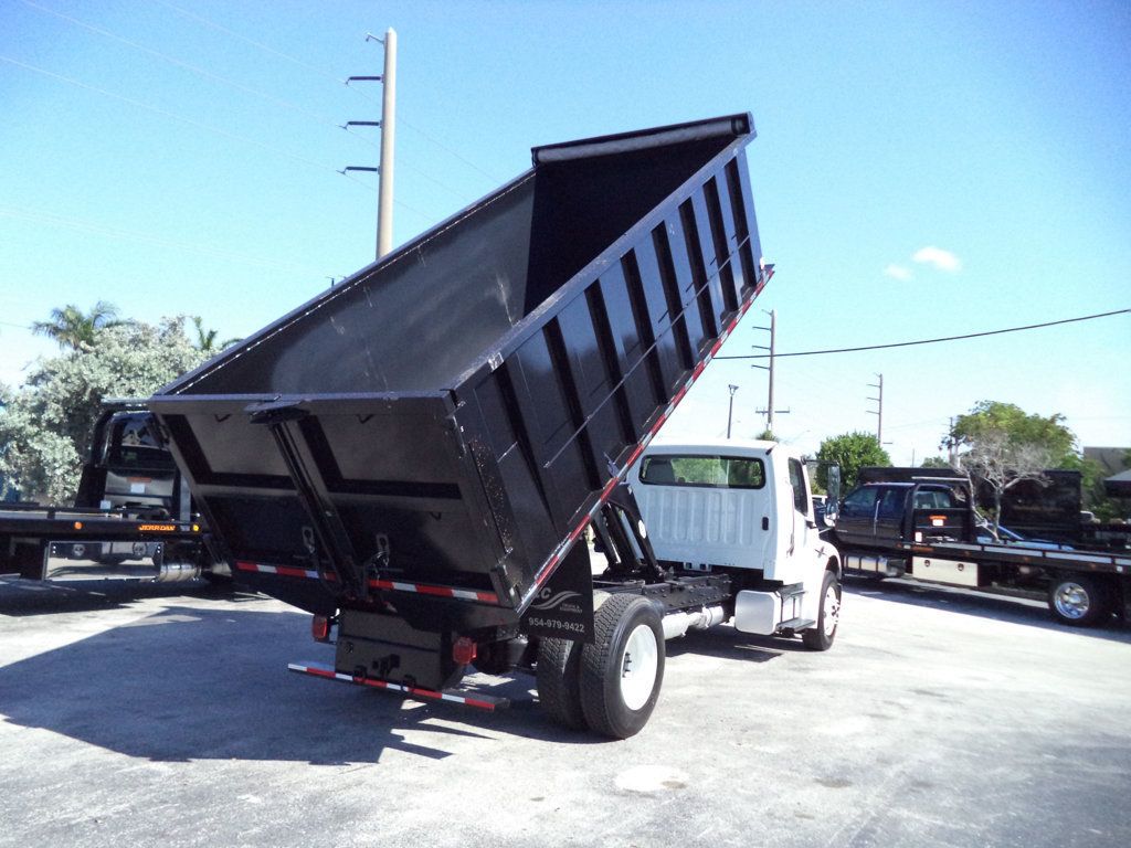 2017 Freightliner BUSINESS CLASS M2 106 *NEW* 18FT STEEL TRASH DUMP TRUCK..25,950lb GVWR. - 22475041 - 16