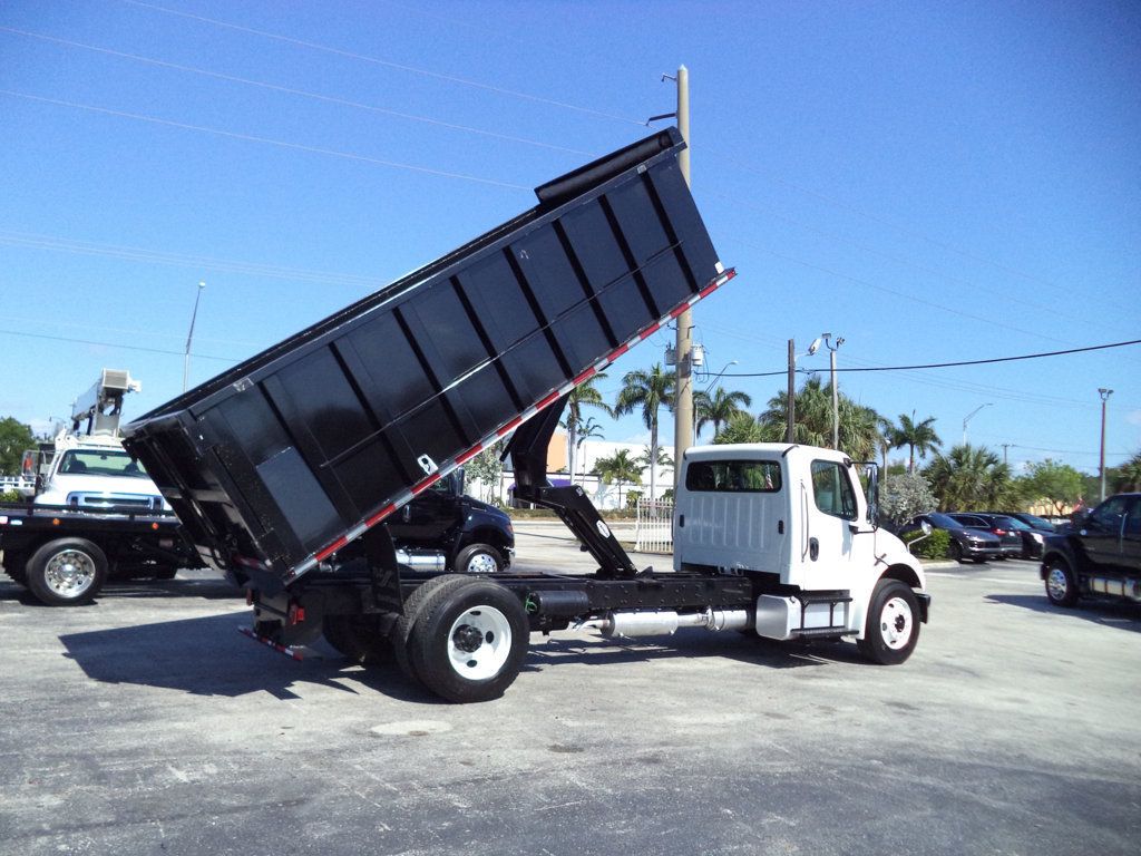 2017 Freightliner BUSINESS CLASS M2 106 *NEW* 18FT STEEL TRASH DUMP TRUCK..25,950lb GVWR. - 22475041 - 17