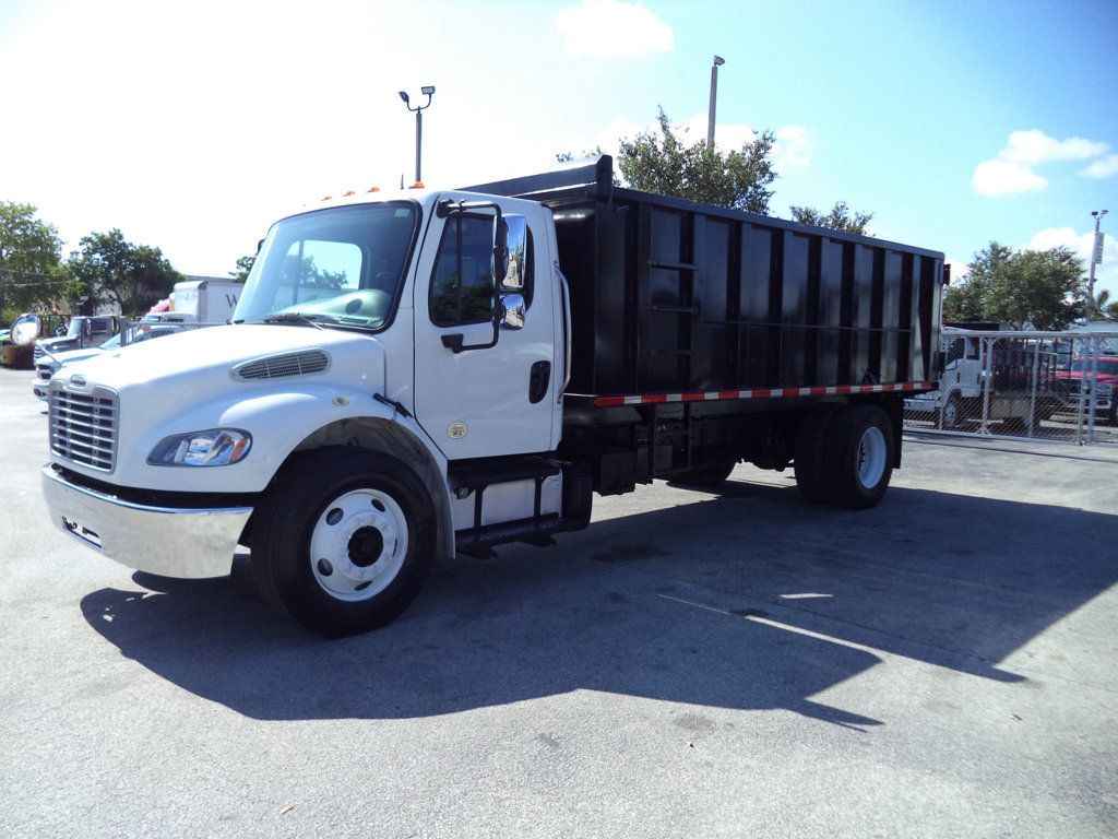 2017 Freightliner BUSINESS CLASS M2 106 *NEW* 18FT STEEL TRASH DUMP TRUCK..25,950lb GVWR. - 22475041 - 3