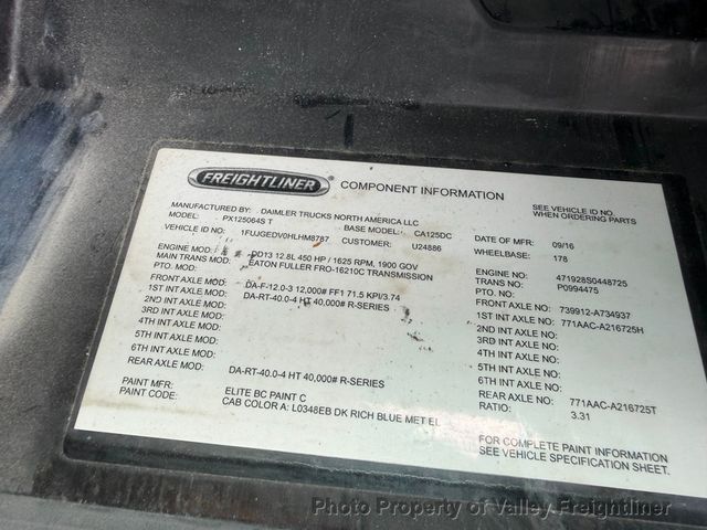 2017 Freightliner Cascadia 125  - 23054155 - 15
