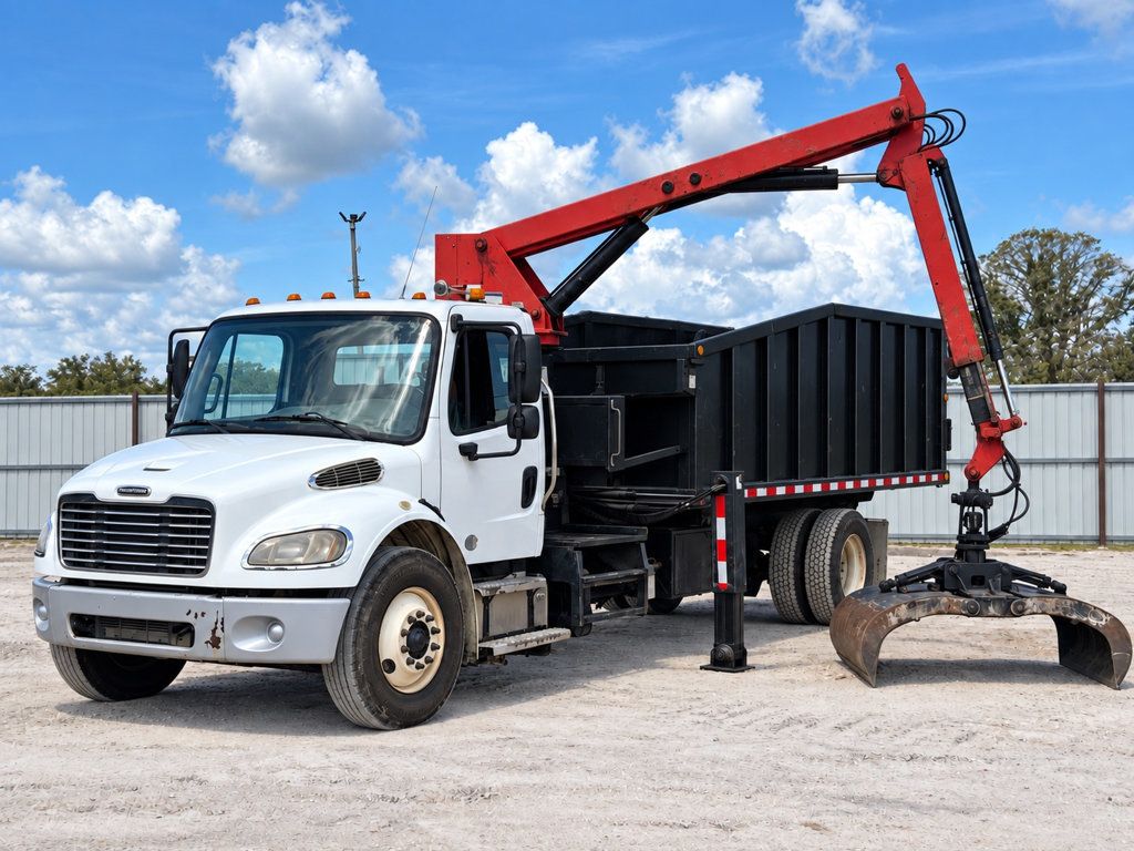 2017 Freightliner M2 106 w/ Grapple Truck 18ft Dump Garbage Truck - 23084206 - 1