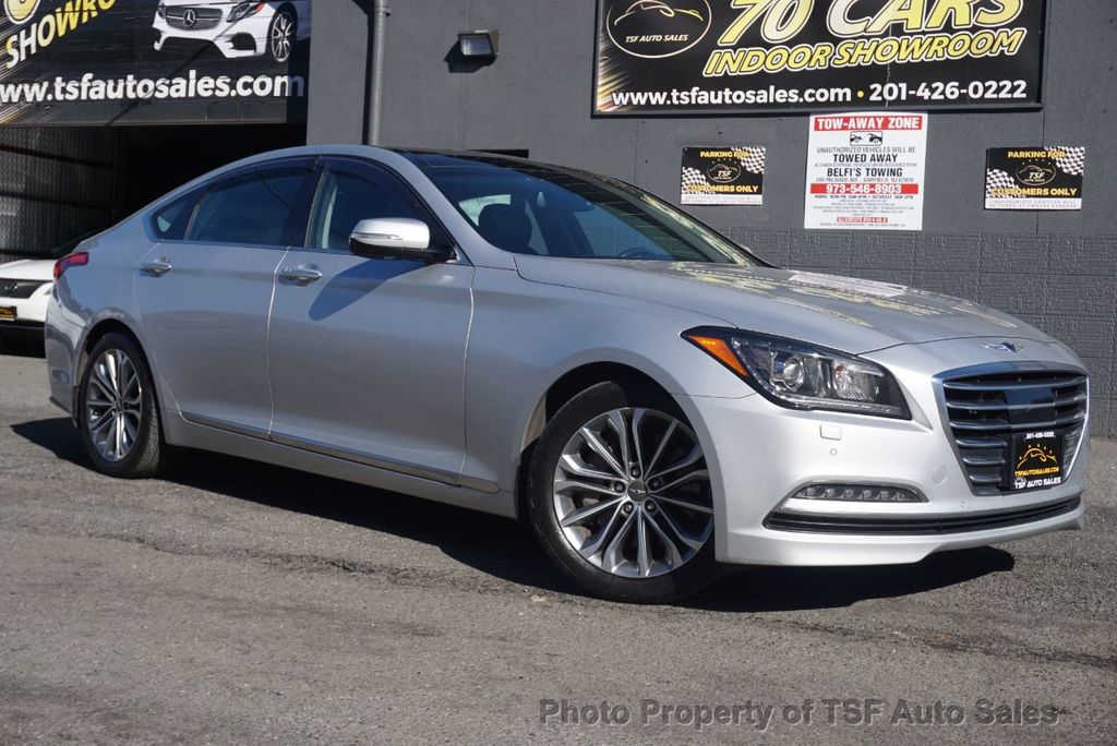 2017 Genesis G80 3.8L AWD PANO ROOF NAVIGATION REAR CAMERA HOT&COOL SEATS LOADED! - 22315303 - 1