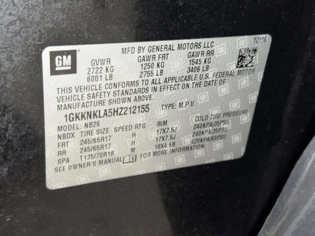 2017 GMC Acadia FWD 4dr SLE w/SLE-1 - 22976701 - 16