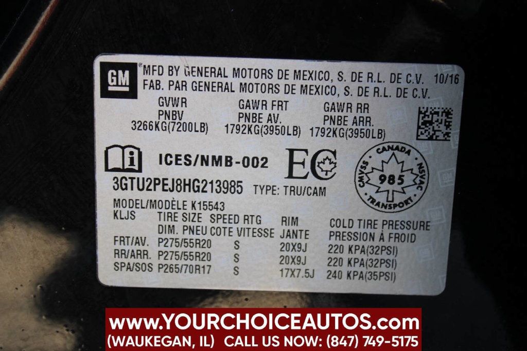 2017 GMC Sierra 1500 Denali 4x4 4dr Crew Cab 5.8 ft. SB - 22889875 - 32