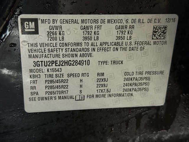 2017 GMC Sierra 1500 Denali 4x4 4dr Crew Cab 5.8 ft. SB - 23030892 - 13