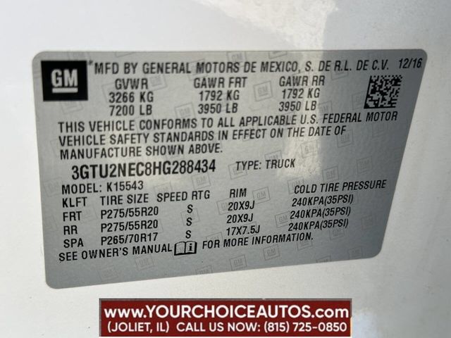 2017 GMC Sierra 1500 SLT 4x4 4dr Crew Cab 6.5 ft. SB - 22845060 - 17