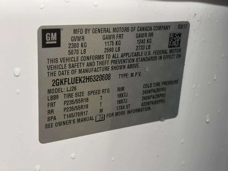 2017 GMC Terrain AWD 4dr SLT - 22988612 - 35