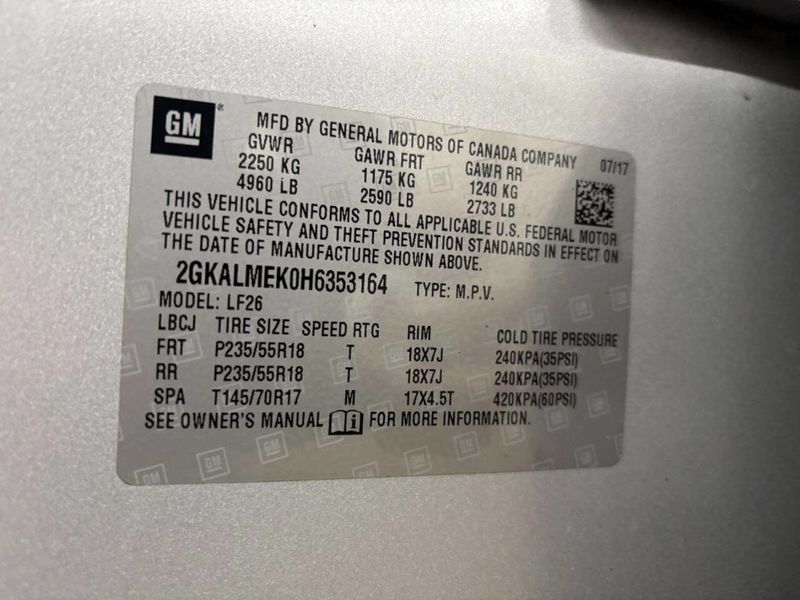 2017 GMC Terrain FWD 4dr SLE w/SLE-1 - 22972935 - 35