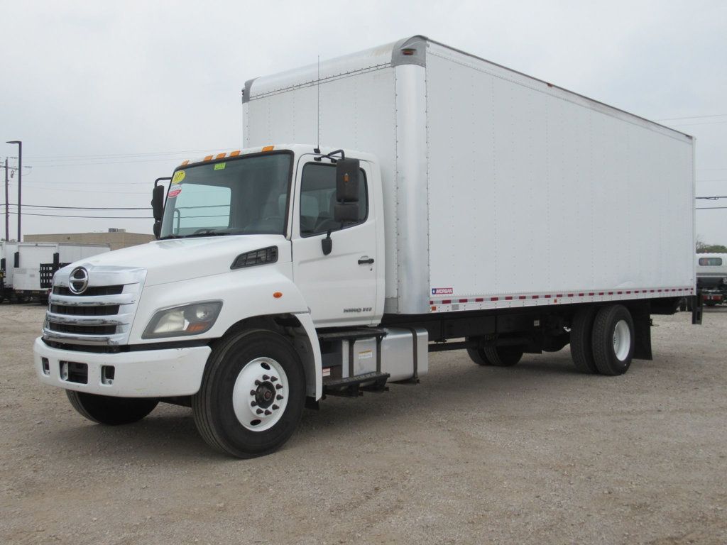 2017 HINO 268 (26ft Box with Lift Gate) - 22371600 - 2