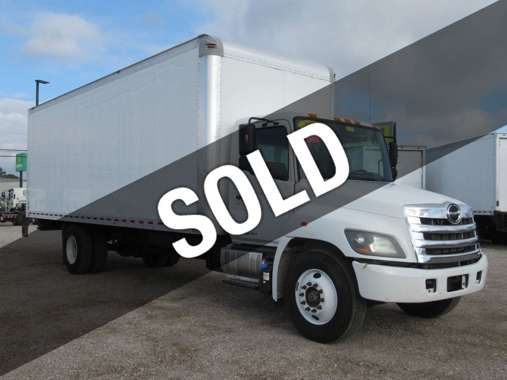 2017 HINO 268 (26ft Box with Lift Gate) - 22371610 - 0
