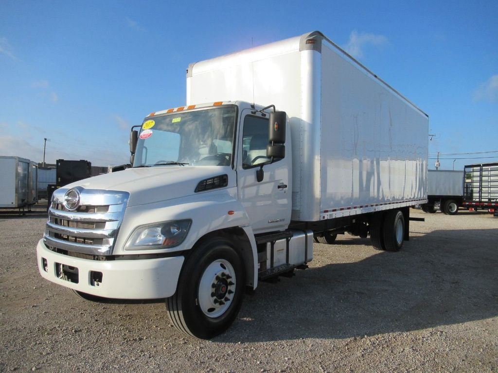 2017 Used HINO 268A (26ft Box Truck with ICC Bumper) at Industrial ...