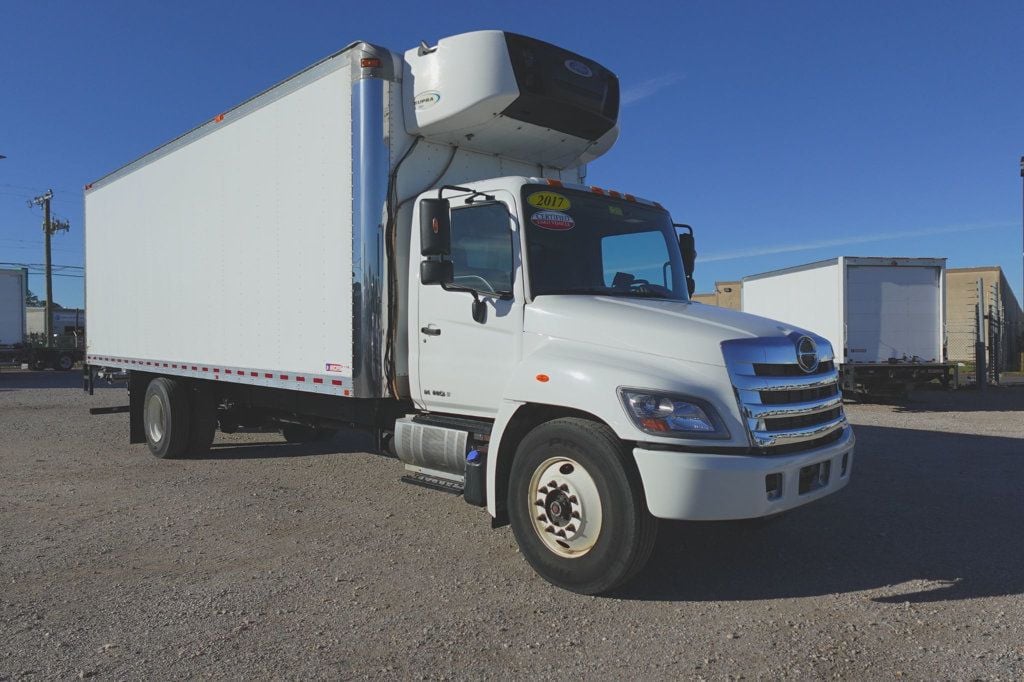 2017 HINO 338D (26ft Reefer with Lift Gate) - 22739266 - 0